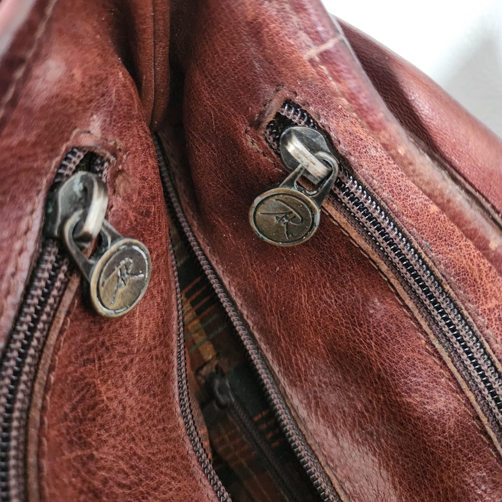 🌙Vintage Brown Leather Purse - Picture 11 of 12